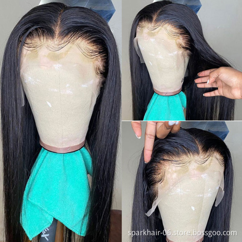 Mink Brazilian Human Hair Lace Front Wig,Remy Hd Lace Wigs Human Hair Lace Front,Raw Natural Human Hair Wigs For Black Women